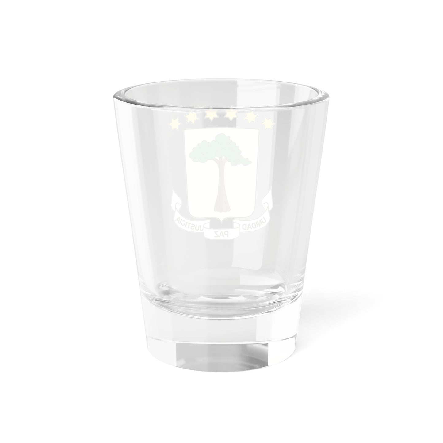 Coat of arms of Equatorial Guinea - Shot Glass 1.5oz