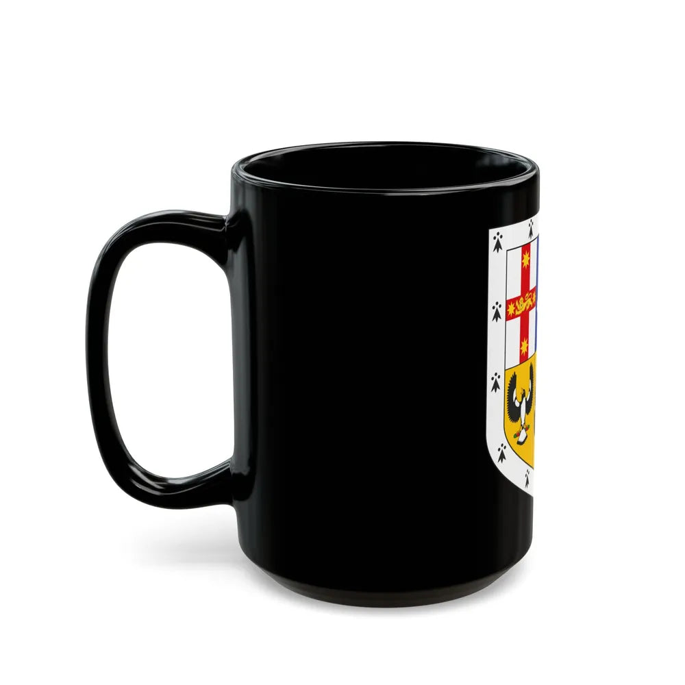 Shield of arms of Australia - Black Coffee Mug-Go Mug Yourself