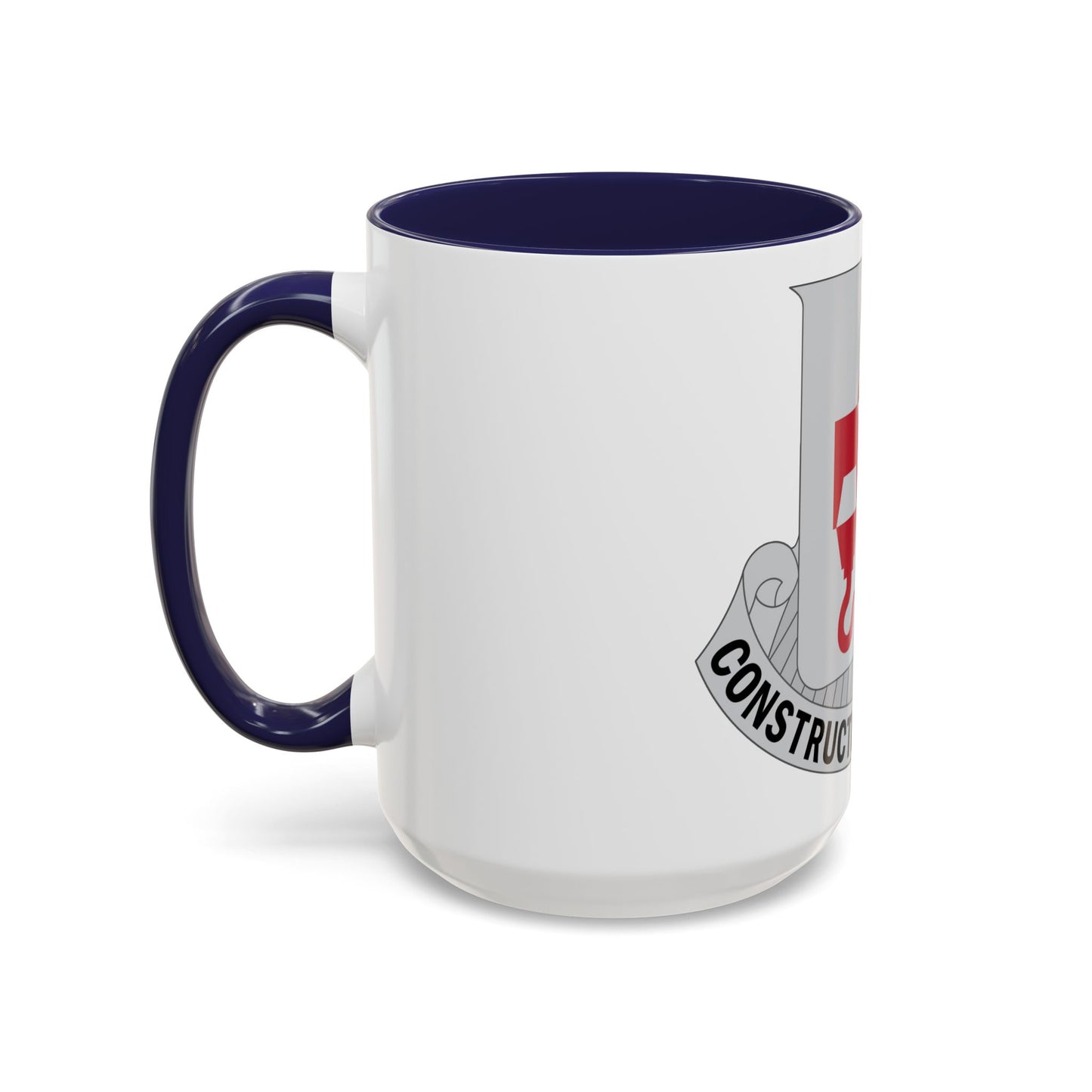 244 Engineer Battalion (U.S. Army) Accent Coffee Mug