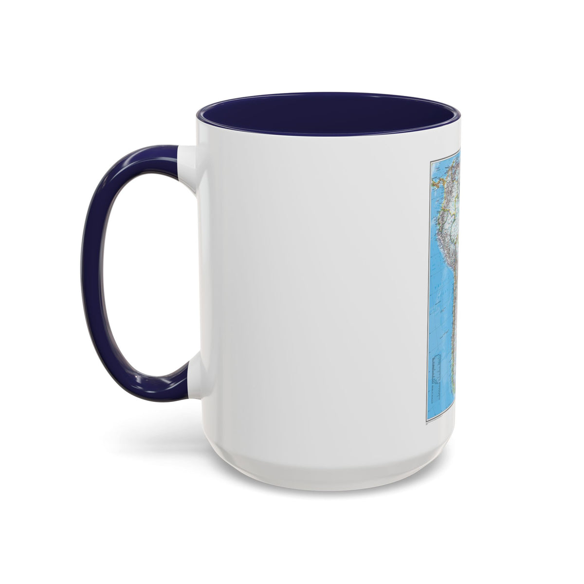 South America (2007) (Map) Accent Coffee Mug