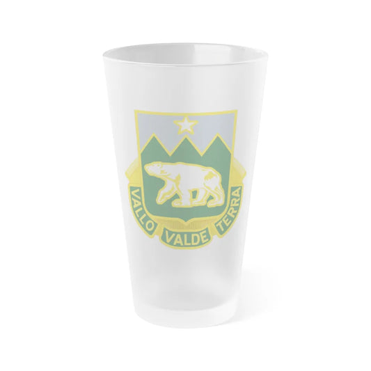 761 Military Police Battalion (U.S. Army) Frosted Pint Glass 16oz-Go Mug Yourself