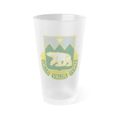 761 Military Police Battalion (U.S. Army) Frosted Pint Glass 16oz Default Title - Go Mug Yourself