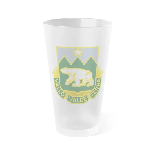 761 Military Police Battalion (U.S. Army) Frosted Pint Glass 16oz Default Title - Go Mug Yourself