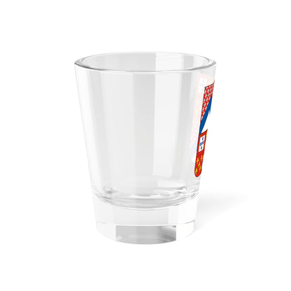 COA Baron of Pirapama (Brazil) (Coat of Arms) Shot Glass 1.5oz