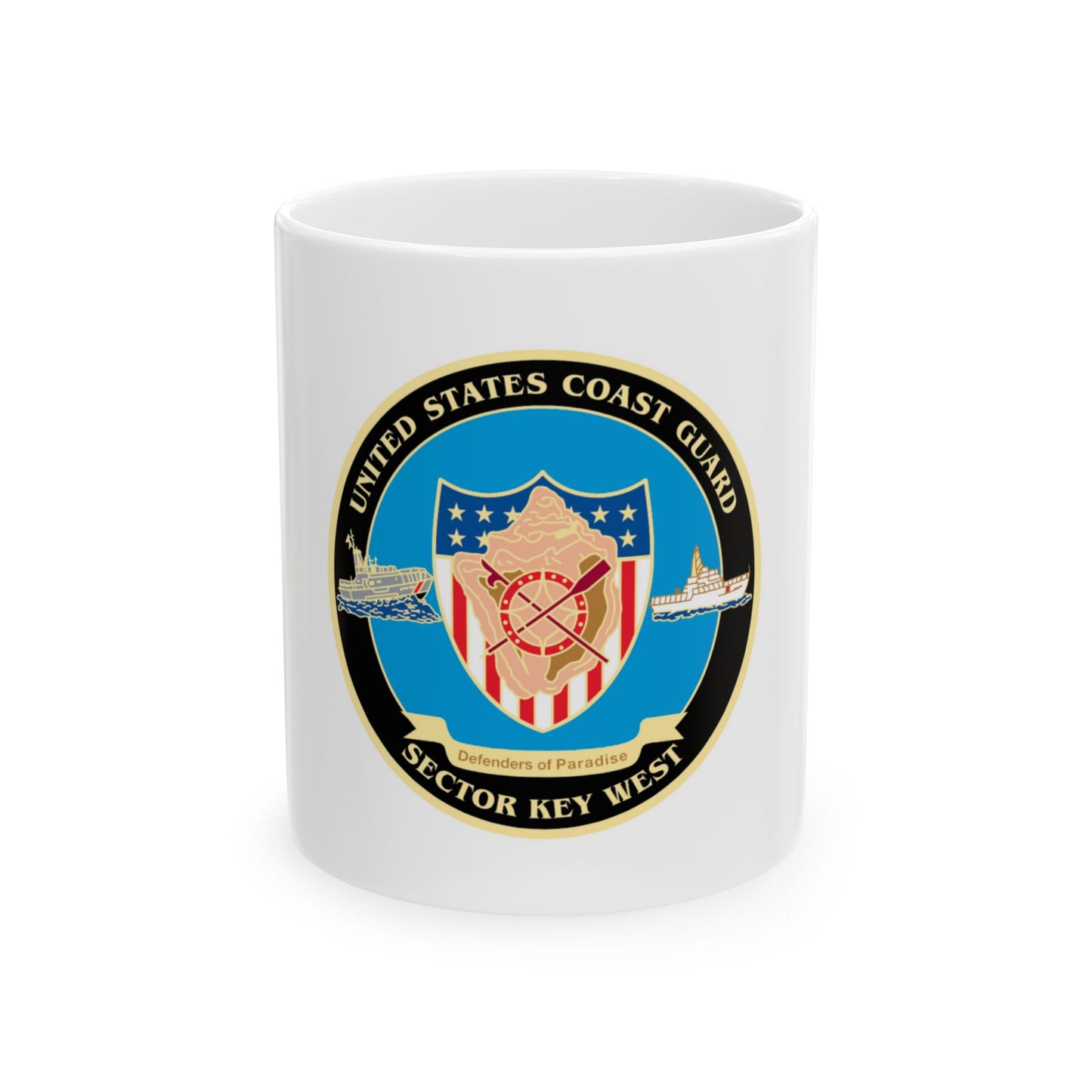 USCG Sector Key West   New 2006 (U.S. Coast Guard) White Coffee Mug