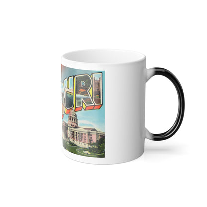 Greetings from Missouri (Greeting Postcards) Color Changing Mug 11oz