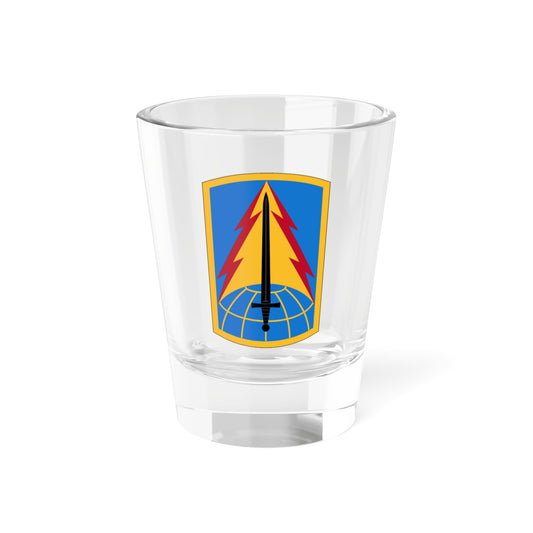 Verre à liqueur de la 116e Brigade de renseignement militaire (armée américaine) 1,5 oz