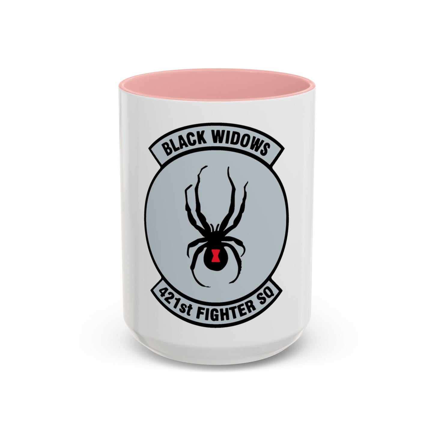421st Fighter Squadron Black Widows (U.S. Air Force) Accent Coffee Mug