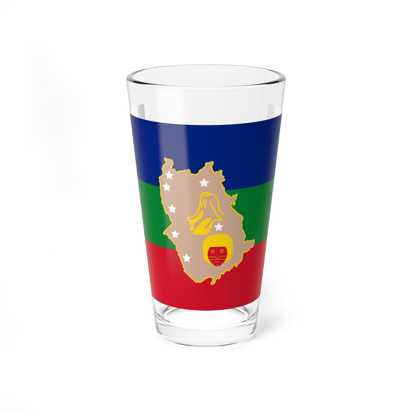 Flag of Amazonas Indigenous State (Venezuela) Pint Glass 16oz