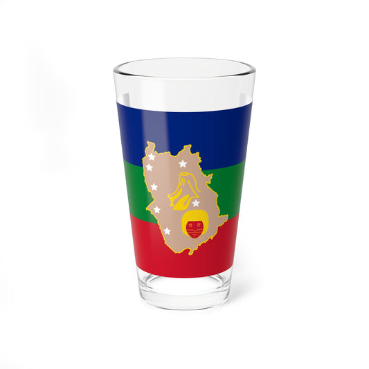 Flag of Amazonas Indigenous State (Venezuela) Pint Glass 16oz