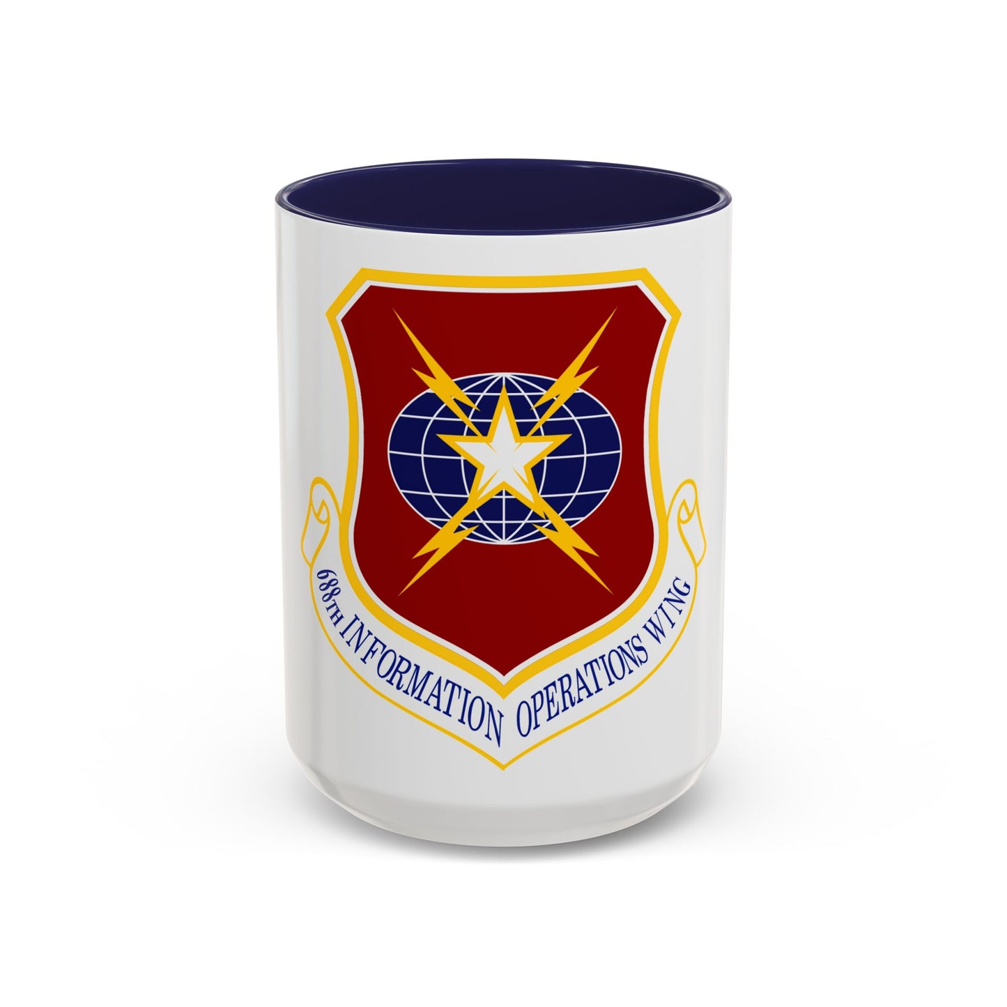 USAF 688th Information Operations Wing (U.S. Air Force) Accent Coffee Mug