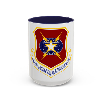 USAF 688th Information Operations Wing (U.S. Air Force) Accent Coffee Mug