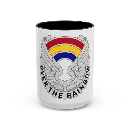 142 Aviation Regiment (U.S. Army) Accent Coffee Mug