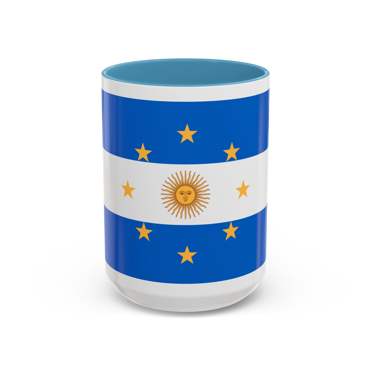 Navy Jack of Argentina 1818 - Accent Coffee Mug
