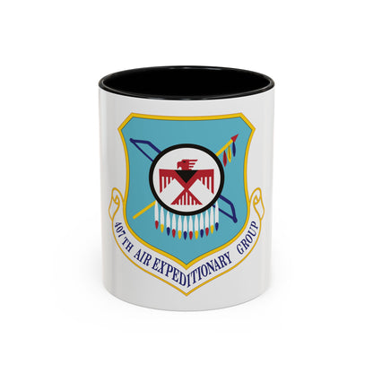 407th Air Expeditionary Group (U.S. Air Force) Accent Coffee Mug