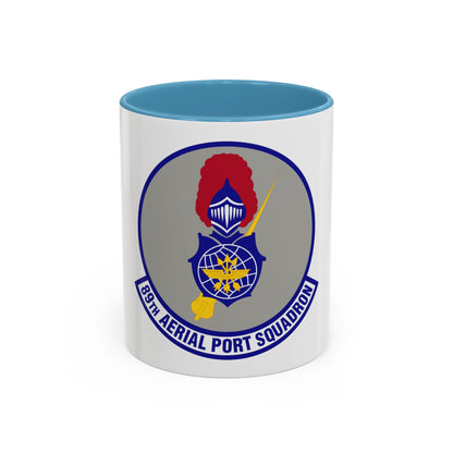 89th Aerial Port Squadron (U.S. Air Force) Accent Coffee Mug
