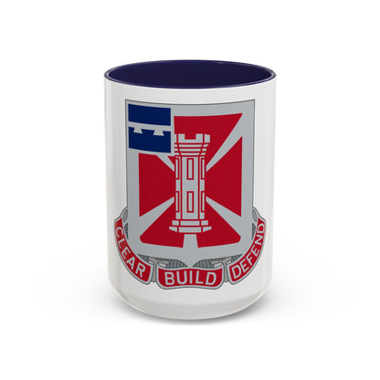 363 Engineer Battalion (U.S. Army) Accent Coffee Mug