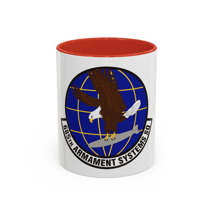685th Armament Systems Squadron (U.S. Air Force) Accent Coffee Mug