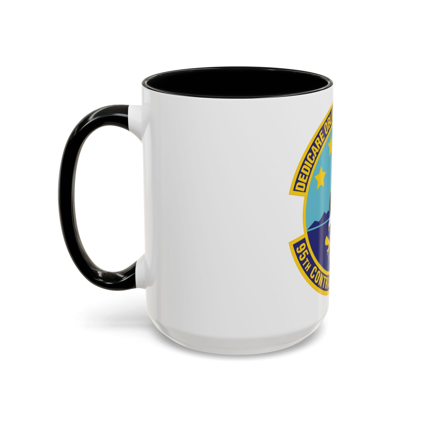 95th Contracting Squadron (U.S. Air Force) Accent Coffee Mug