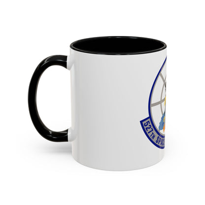527th Space Aggressor Squadron (U.S. Air Force) Accent Coffee Mug