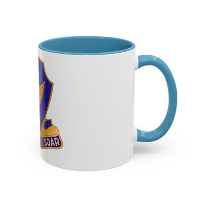 132 Aviation Regiment (U.S. Army) Accent Coffee Mug