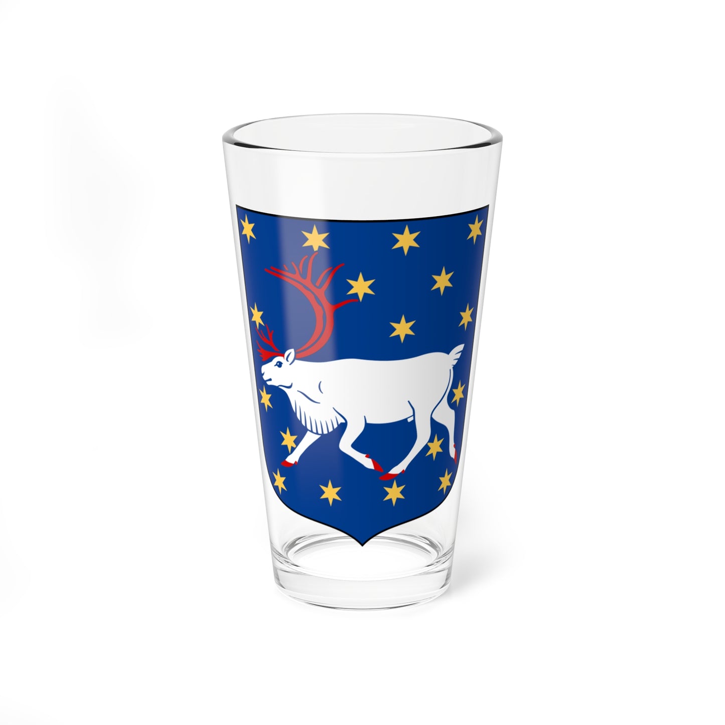 Västerbottens vapen (Sweden) (Coat of Arms) Pint Glass 16oz