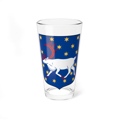 Västerbottens vapen (Sweden) (Coat of Arms) Pint Glass 16oz