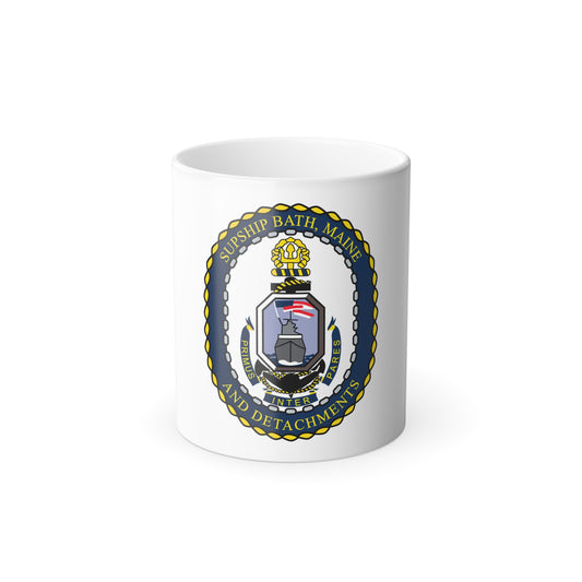 SUPSHIP Bath ME Detach (U.S. Navy) Color Changing Mug 11oz