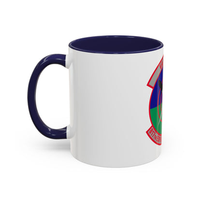 817th Expeditionary Air Support Operations Squadron (U.S. Air Force) Accent Coffee Mug