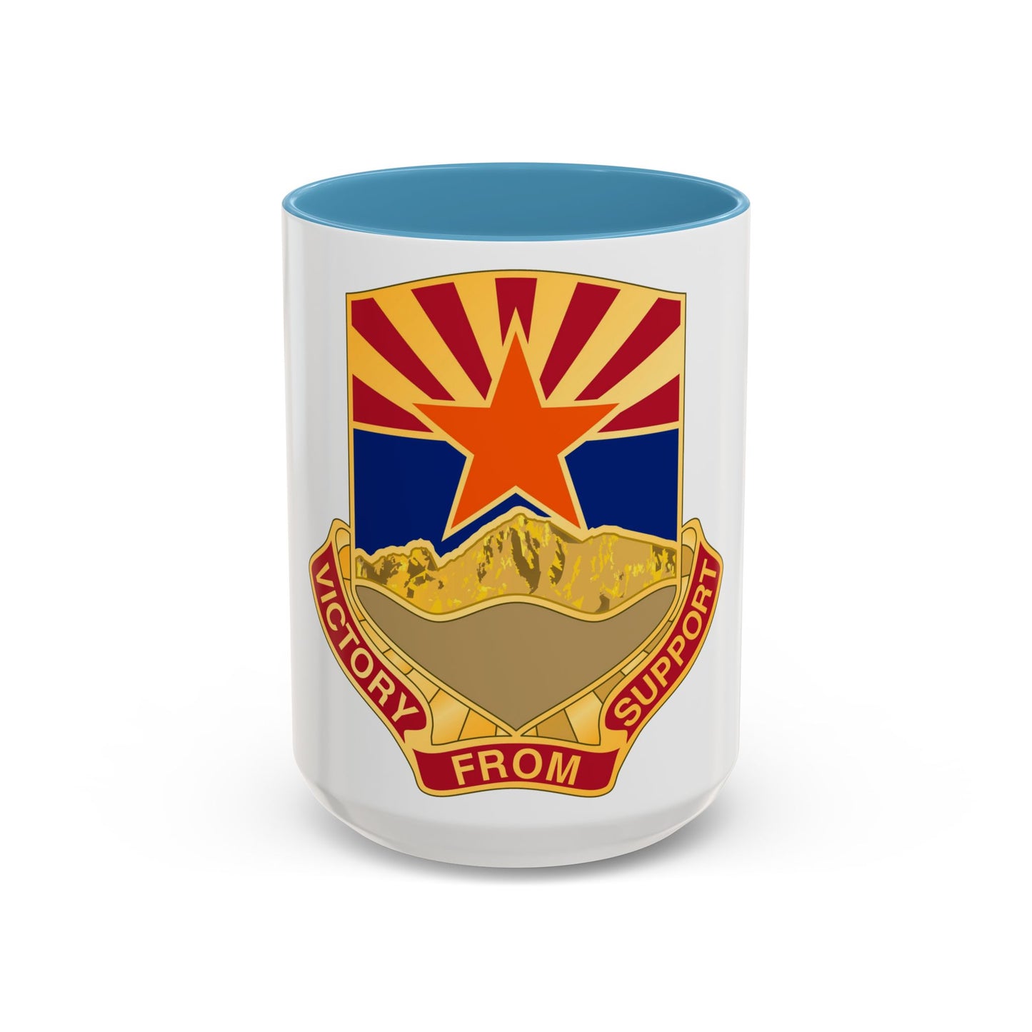 198 Regional Support Group (U.S. Army) Accent Coffee Mug