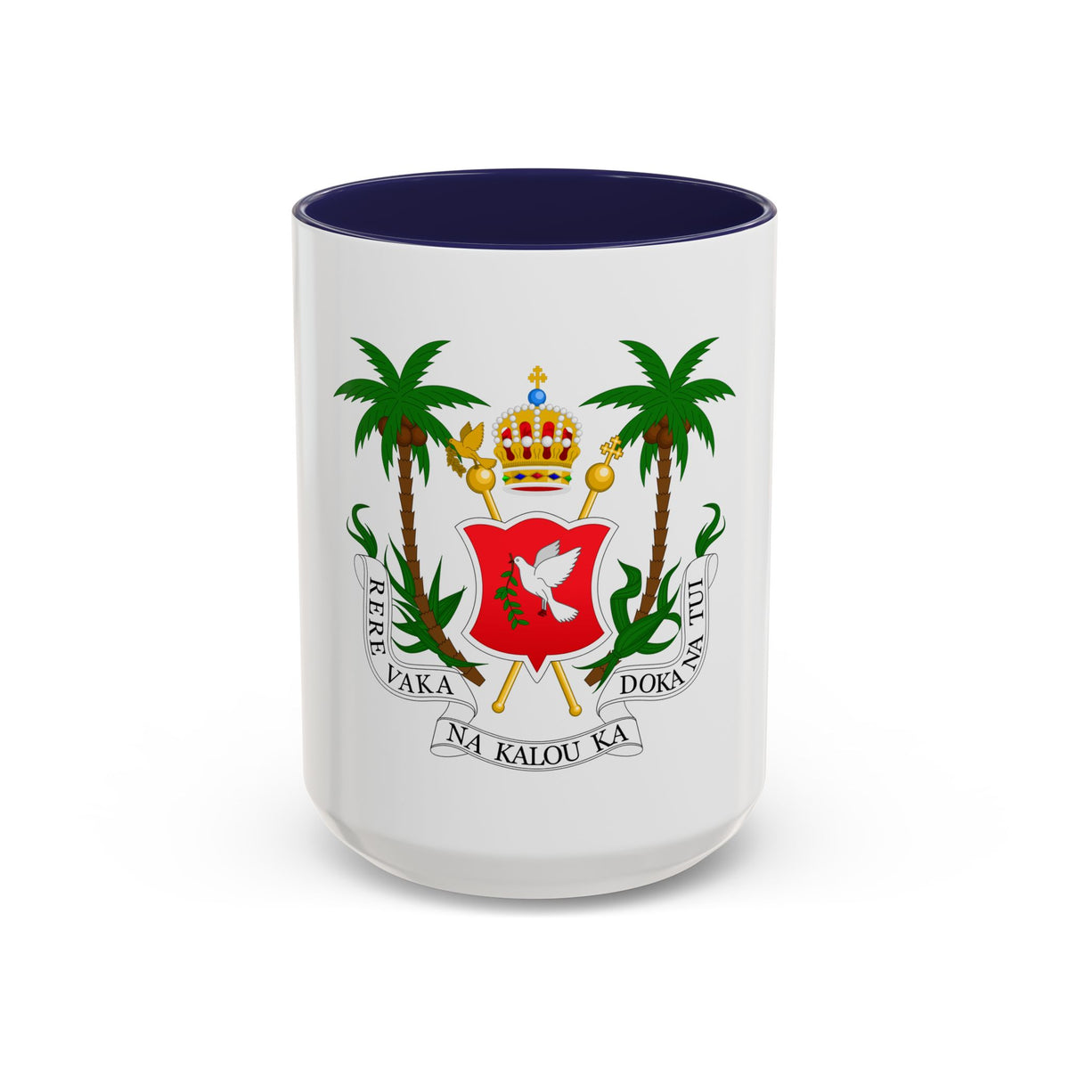 Coat of arms of the Kingdom of Fiji (1871-1874) - Accent Coffee Mug