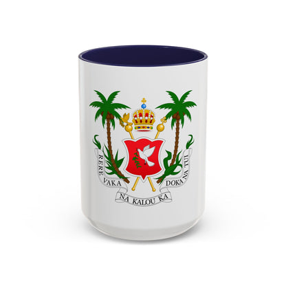Coat of arms of the Kingdom of Fiji (1871-1874) - Accent Coffee Mug