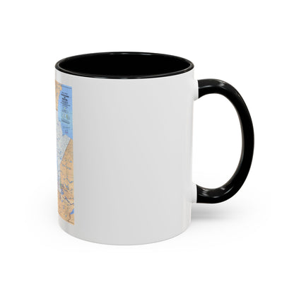 Canada - Saskatchewan & Manitoba (1979) (Map) Accent Coffee Mug