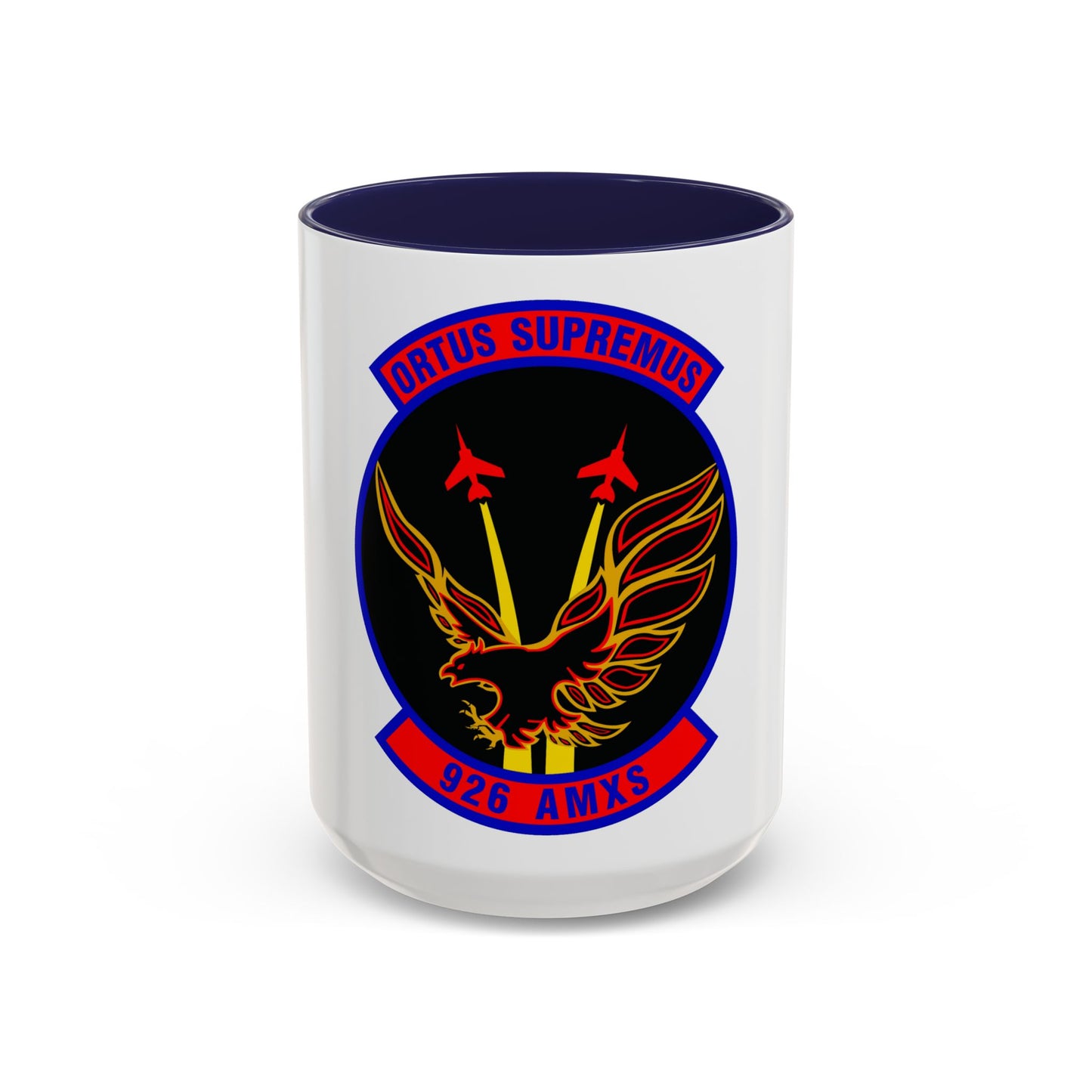 926 Aircraft Maintenance Squadron AFRC (U.S. Air Force) Accent Coffee Mug