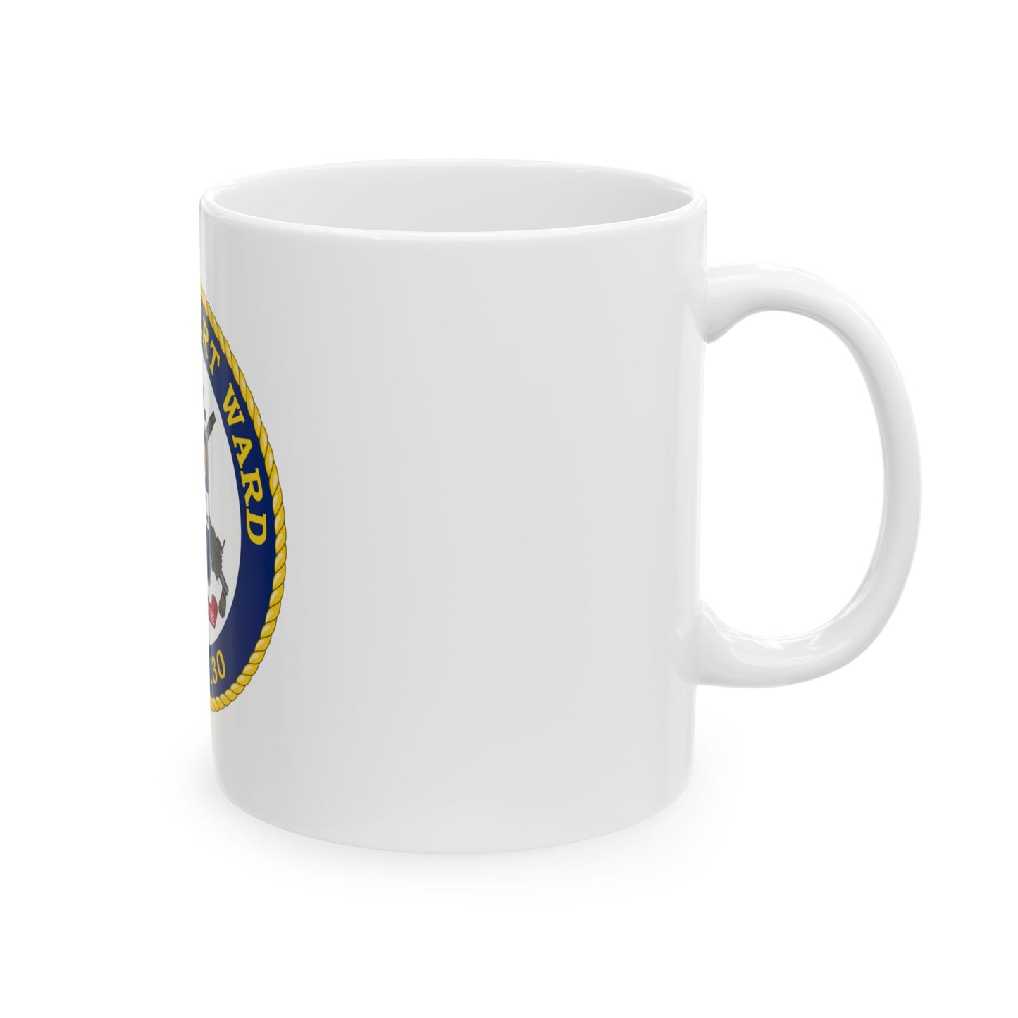 USCGC Robert Ward WPC 1130 (U.S. Coast Guard) White Coffee Mug