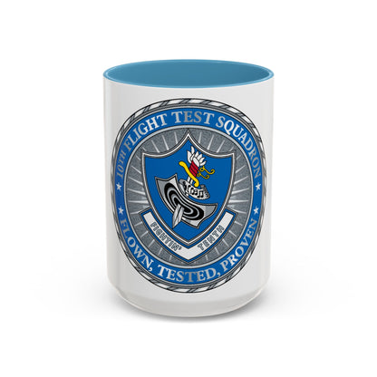 10th Flight Test Sq (U.S. Air Force) Accent Coffee Mug