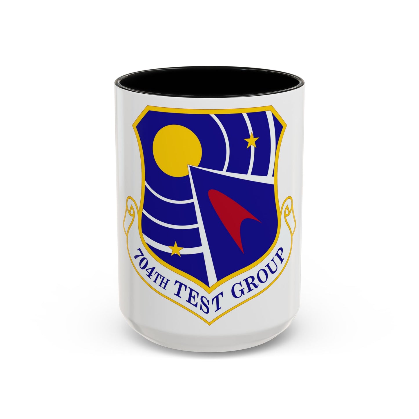 704 Test Group AFMC (U.S. Air Force) Accent Coffee Mug