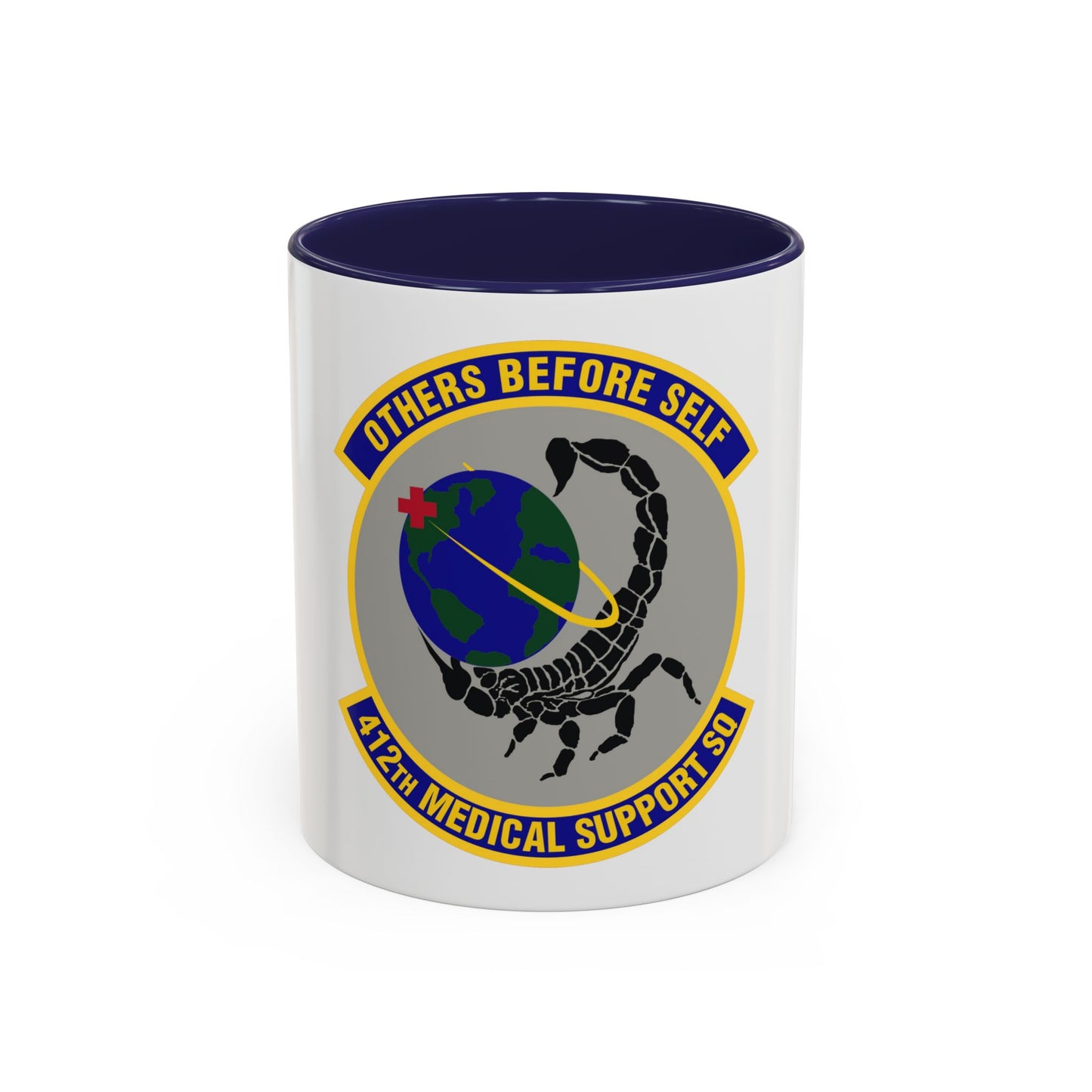 412th Medical Support Squadron (U.S. Air Force) Accent Coffee Mug