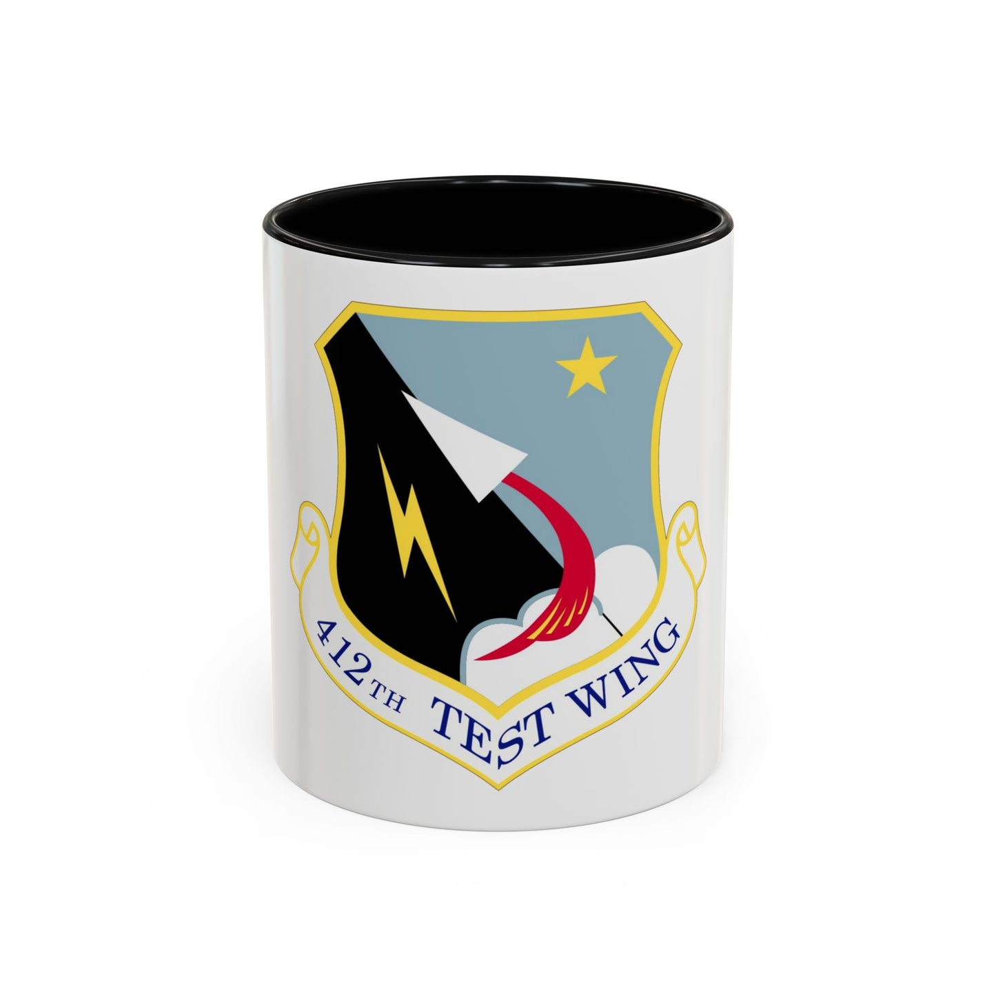 412th Test Wing (U.S. Air Force) Accent Coffee Mug