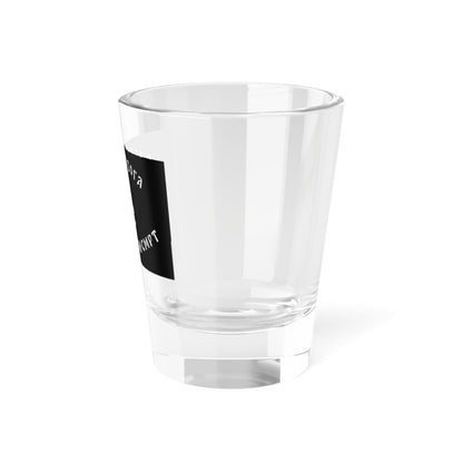Flag of the Chetniks variant (Serbia) Shot Glass 1.5oz
