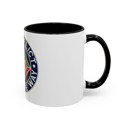 58th Air Traffic Control Battalion (U.S. Army) Accent Coffee Mug