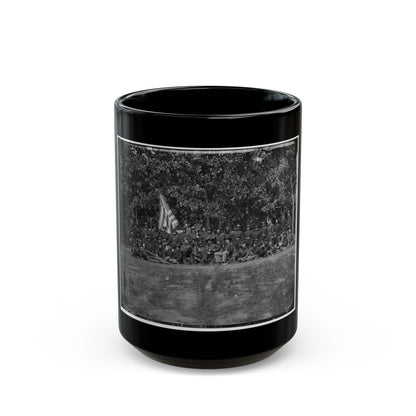 Bealeton, Virginia. Company F, 93d New York Infantry (U.S. Civil War) Black Coffee Mug