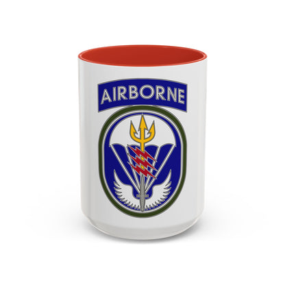 Special Operations Command South (U.S. Army) Accent Coffee Mug