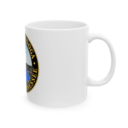 Seal of Chattanooga Tennessee - White Coffee Mug