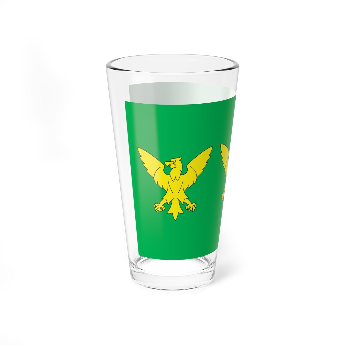 Flag of Caernarfonshire (United Kingdom) Pint Glass 16oz
