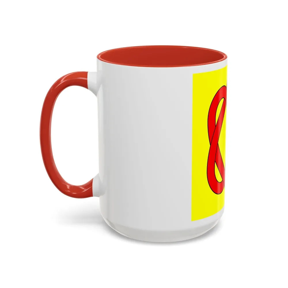 Flag of Blonay Switzerland - Accent Coffee Mug-Go Mug Yourself