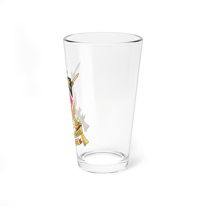 Trinidad and Tobago Defence Force emblem (Trinidad and Tobago) (Coat of Arms) Pint Glass 16oz