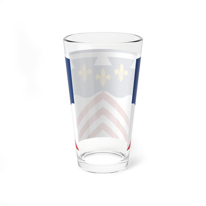 Flag of Eure-et-Loir (France) Pint Glass 16oz