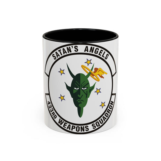 433d Weapons Squadron (U.S. Air Force) Accent Coffee Mug