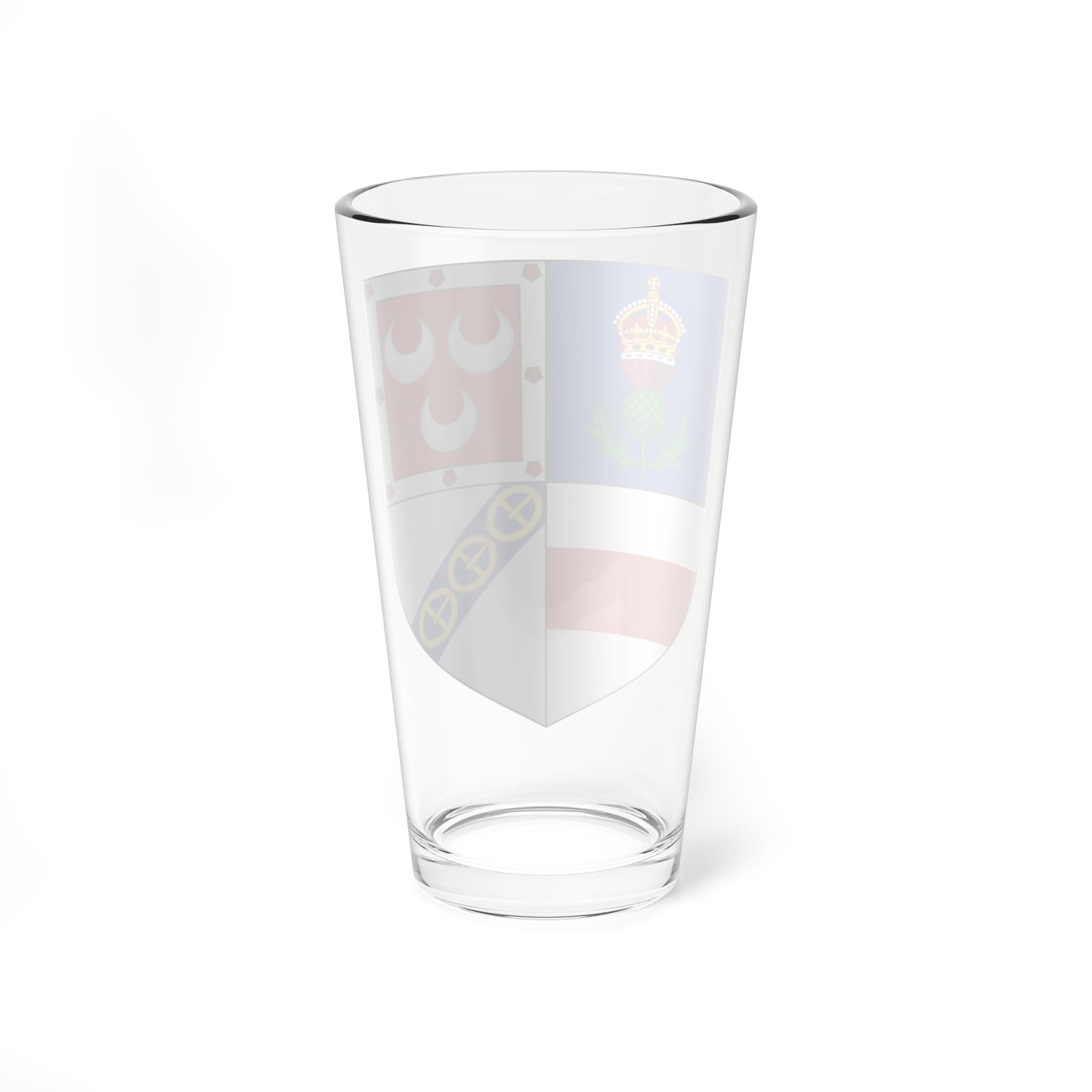 Earl of Leven COA (Scotland) (Coat of Arms) Pint Glass 16oz